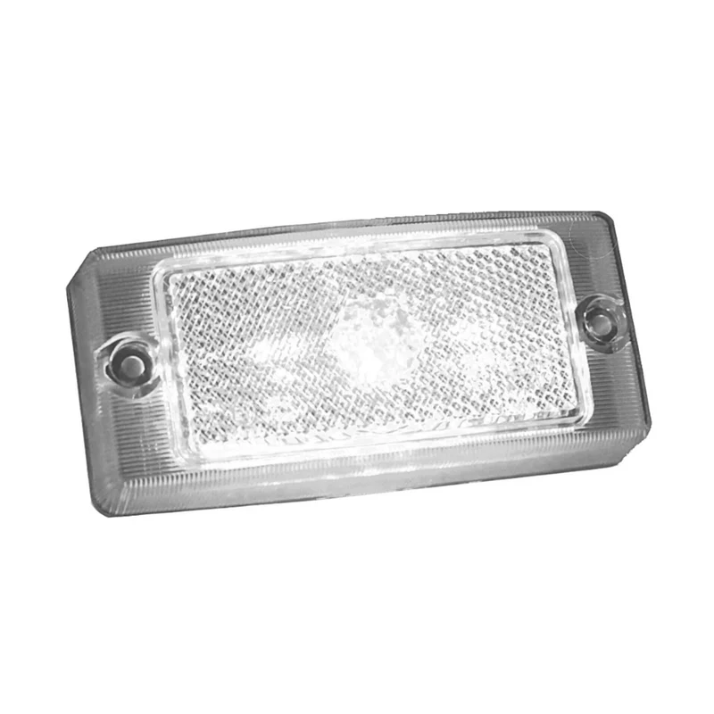 Klassische LED-Markierungsleuchte / Hella-Stil / klare Linse
