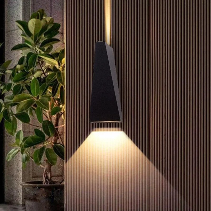 Outdoor-Wandleuchte Up & Down – Zénaé
