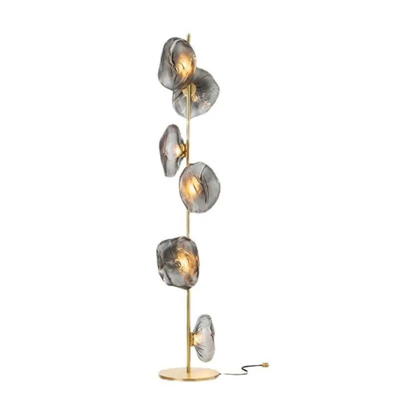 Schicke Stehlampe mit beruhigender Atmosphäre für modernes Interieur – Lushia