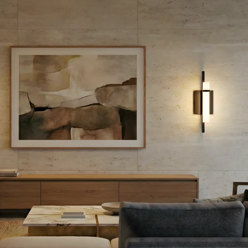 Schlichte und elegante Wandleuchte im modernen Stil – Sphéria
