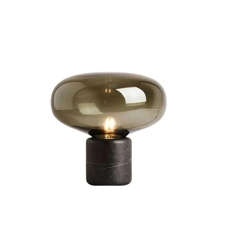 Zeitlose Marmor-Tischlampe Eleganz – Luxor