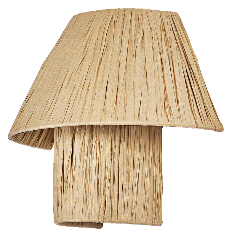 OSRAM DECOR Bamboo Paper Wandleuchte Braun, E27, 280mm