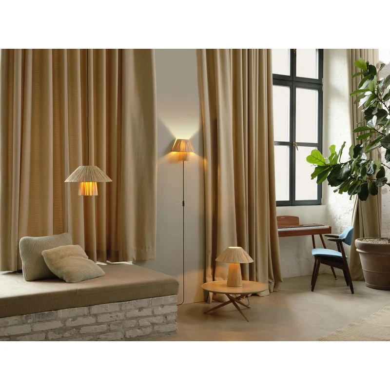 OSRAM DECOR Bamboo Paper Hut Table Tischleuchte 1xE27 Brown