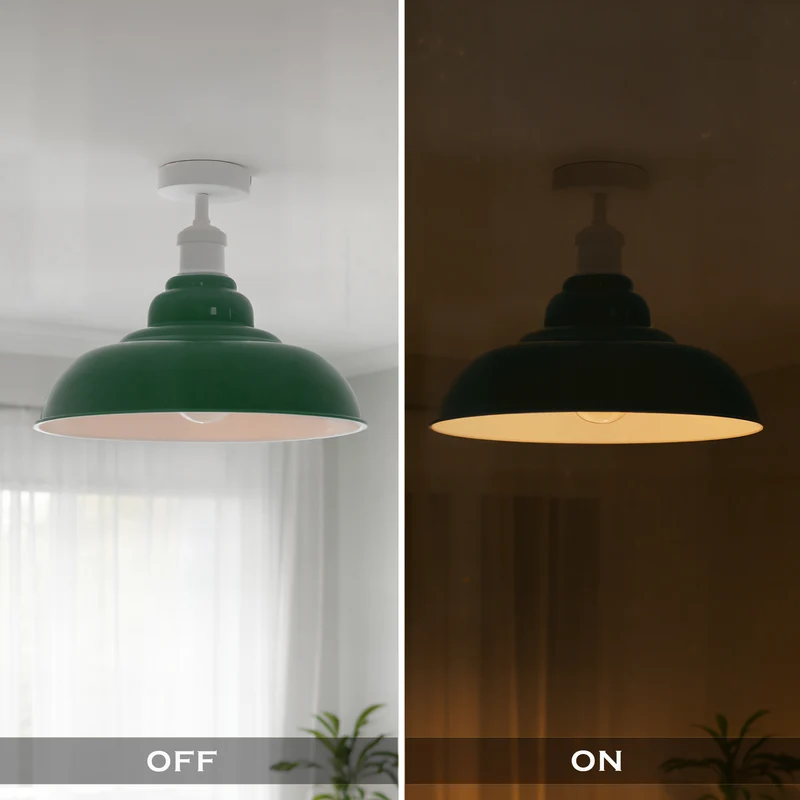 Industrie Deckenlampe Flur Retro Vintage Design E27 ~3306