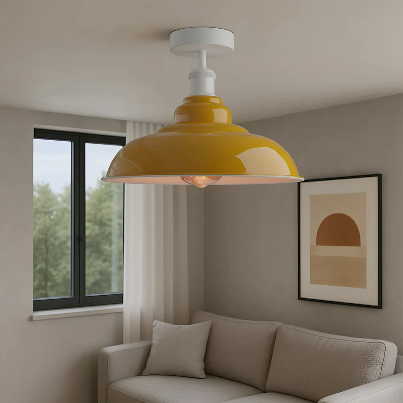 Industrie Deckenlampe Flur Retro Vintage Design E27 ~3306
