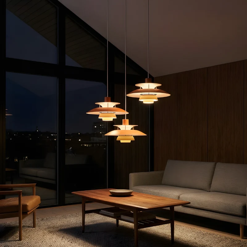Minimalistische Hängelampe Nordisches Design – Nørda