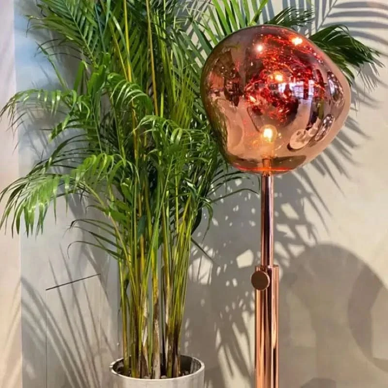 Dekorative Stehlampe Lava-Kugel Moderner Stil Entspannung – Lava