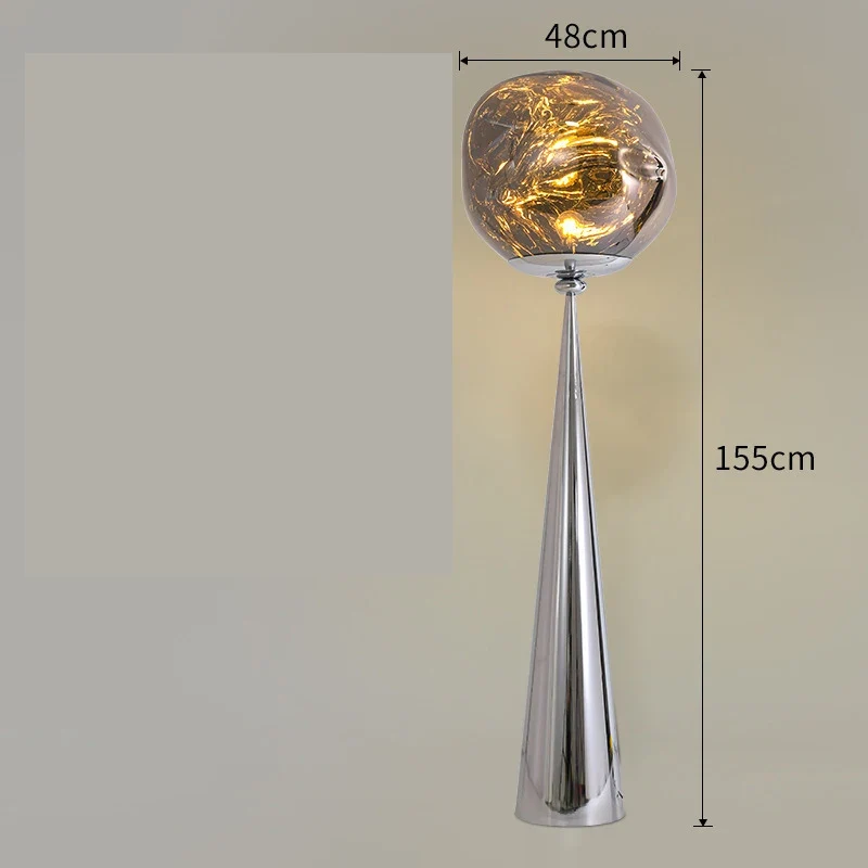 Dekorative Stehlampe Lava-Kugel Moderner Stil Entspannung – Lava