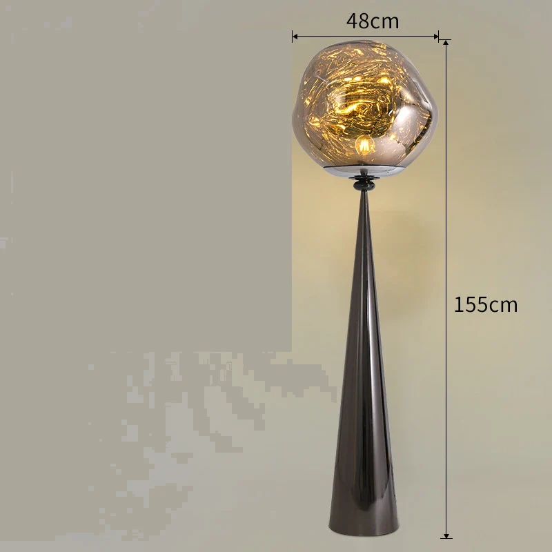 Dekorative Stehlampe Lava-Kugel Moderner Stil Entspannung – Lava