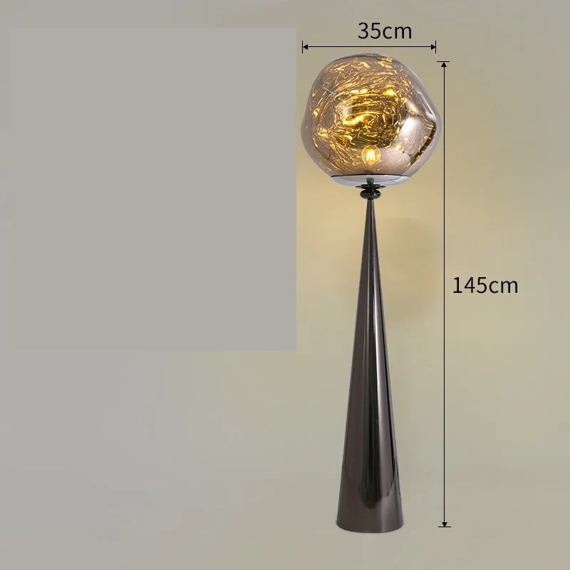 Dekorative Stehlampe Lava-Kugel Moderner Stil Entspannung – Lava