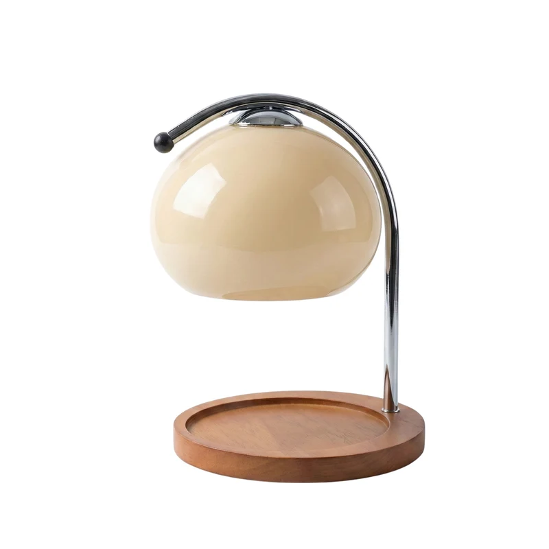Retro-Lampe Rauchglas Zeitloses Design Sanfte Atmosphäre – Lumea