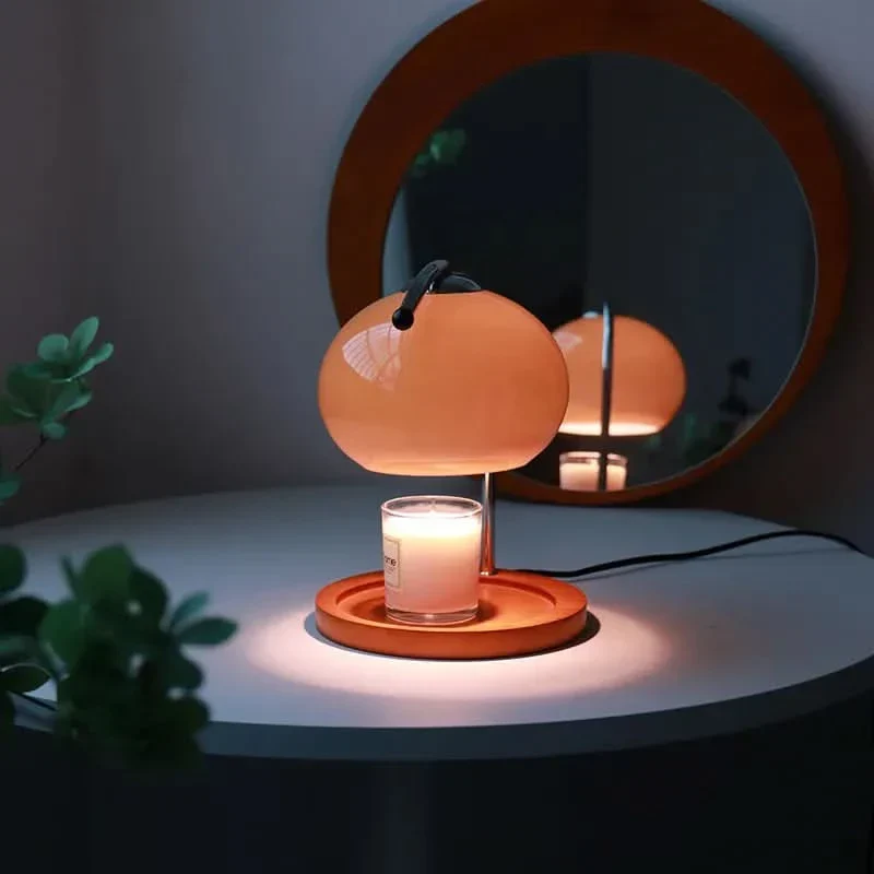 Retro-Lampe Rauchglas Zeitloses Design Sanfte Atmosphäre – Lumea