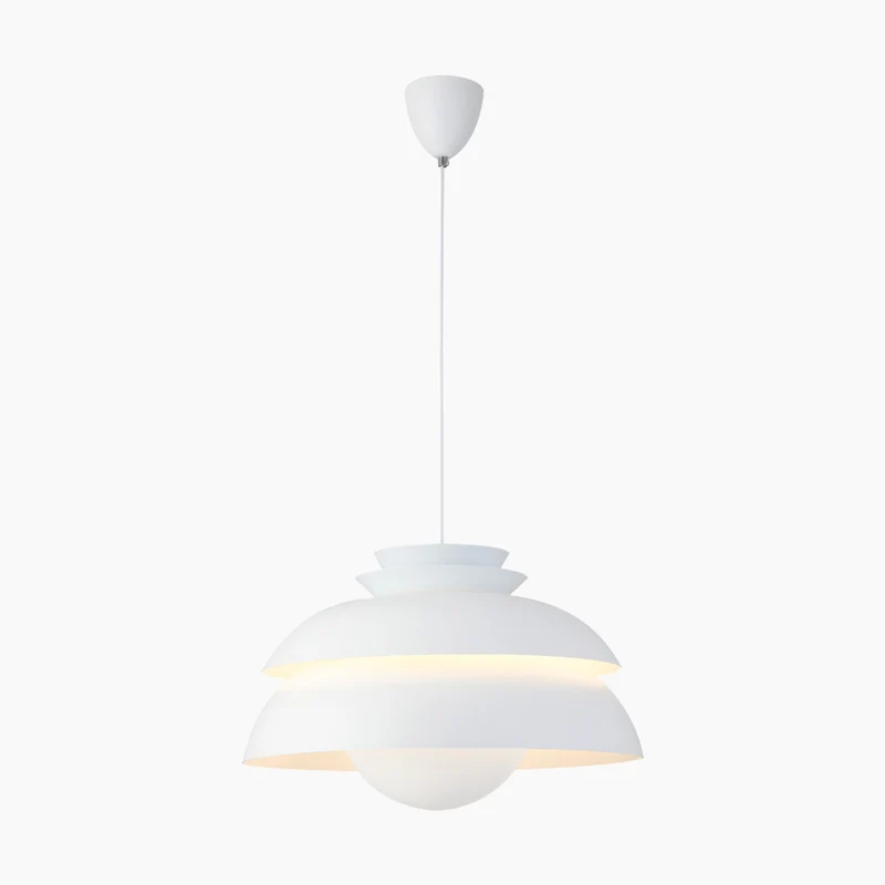 Pendant Light Nordic Minimalist with White Shade