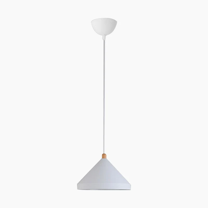 Pendant Light Cone String Modern for Dining Room/Restaurant, Black/White