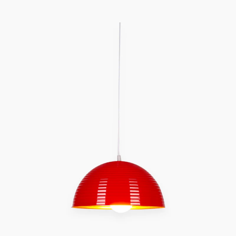 Pendant Light Pot Lid Metal Dome Minimalist for Kitchen/Dining Room, 6 Colors