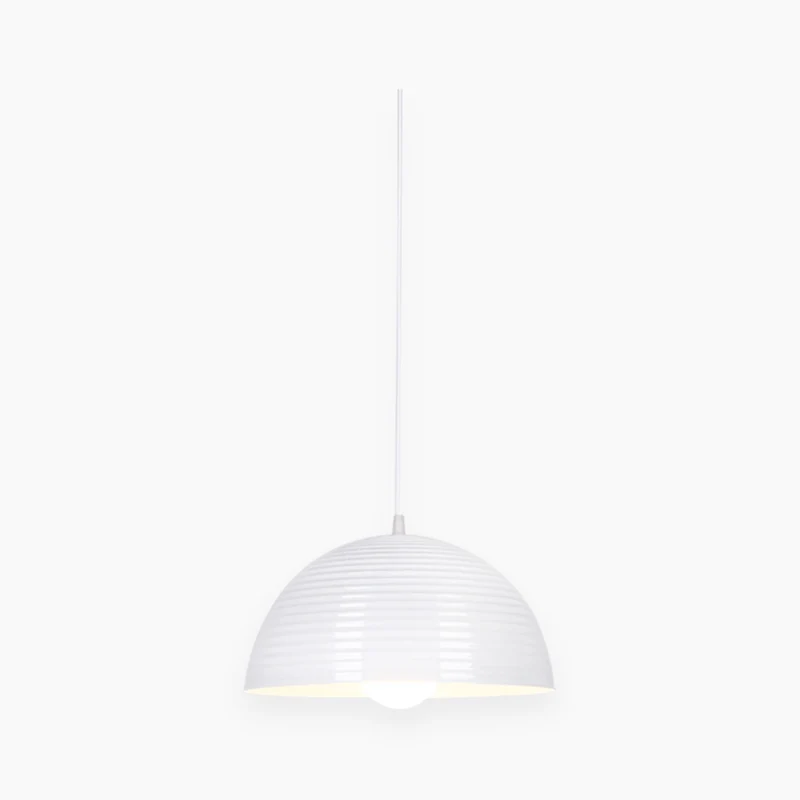 Pendant Light Pot Lid Metal Dome Minimalist for Kitchen/Dining Room, 6 Colors