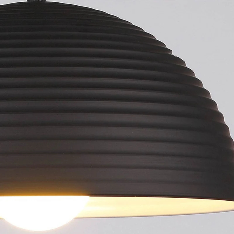 Pendant Light Pot Lid Metal Dome Minimalist for Kitchen/Dining Room, 6 Colors