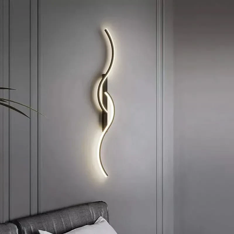Dekorative Wandleuchte Moderne Ästhetik – Wavy