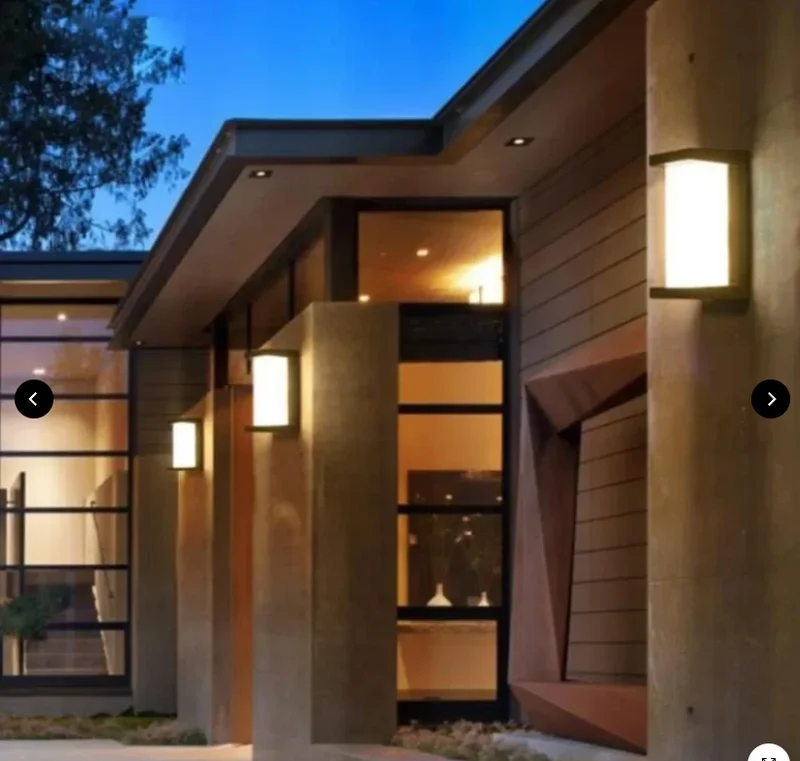 Moderne, widerstandsfähige und leistungsstarke Wandleuchte – Cubo