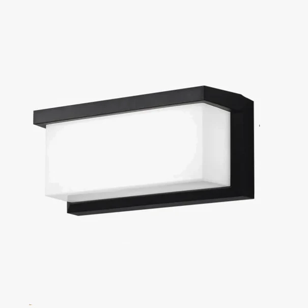 Moderne, widerstandsfähige und leistungsstarke Wandleuchte – Cubo