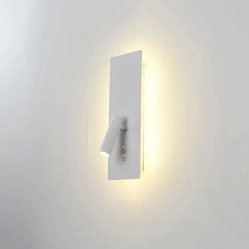 Moderne Wandstrahler aus Metall fürs Schlafzimmer