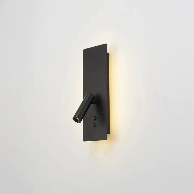 Moderne Wandstrahler aus Metall fürs Schlafzimmer