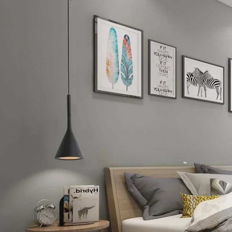 Konische Pendelleuchte aus Aluminium – Elancia