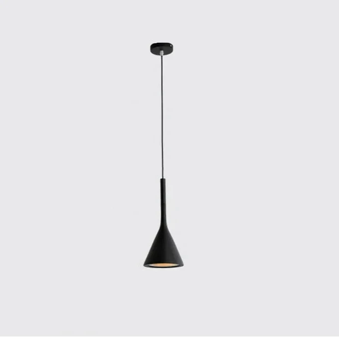 Konische Pendelleuchte aus Aluminium – Elancia