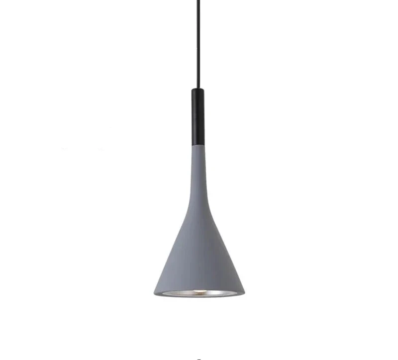 Konische Pendelleuchte aus Aluminium – Elancia