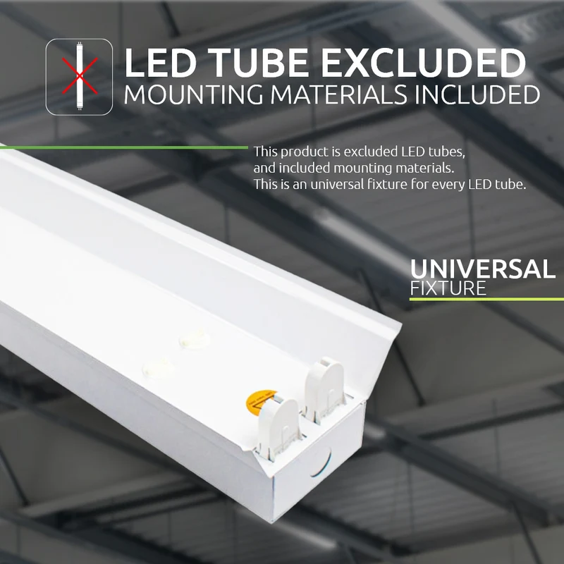 LED-Leuchtstofflampe 120 cm (doppelt) mit Reflektor