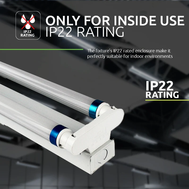 LED TL-Leuchte 120 cm (doppelt) | 5 Jahre Garantie
