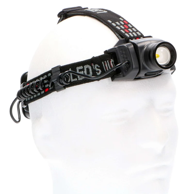 LED-Arbeitsscheinwerfer mit Batterien - Mit Zoomfunktion - Dimmbar - IP44 wasserdicht - 400 Lumen