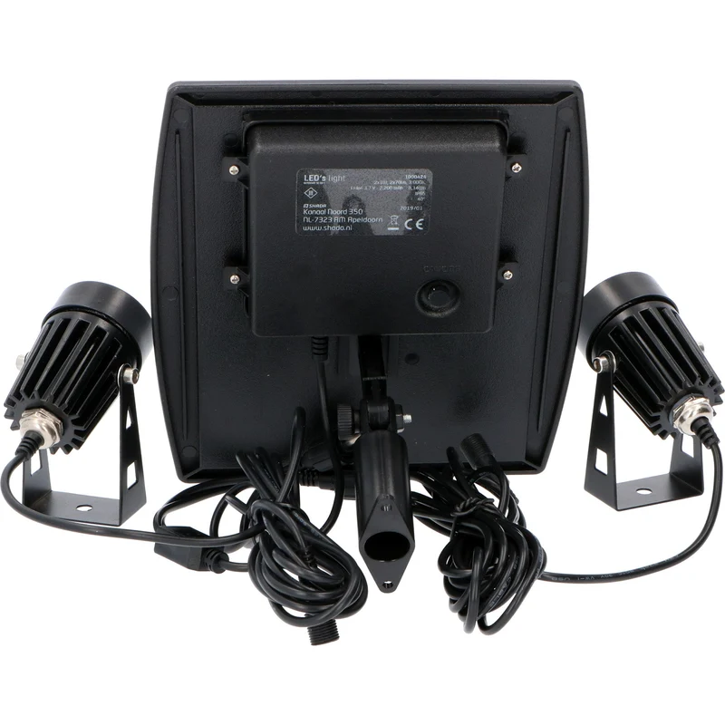 LED's Light Solar LED Gartenlampe mit Solarpanel und Erdspieß - Automatisches An- und Ausschalten - Mit Sensor - IP65 wasserdicht