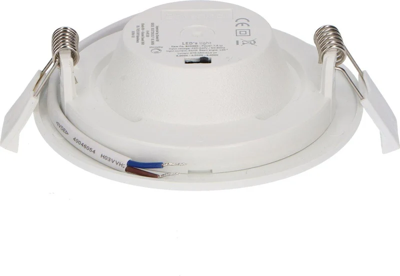 LED-Strahler 10cm dimmbar 6W CCT warm-neutral-kaltweiß Unterputz Aufputz - LED's Light