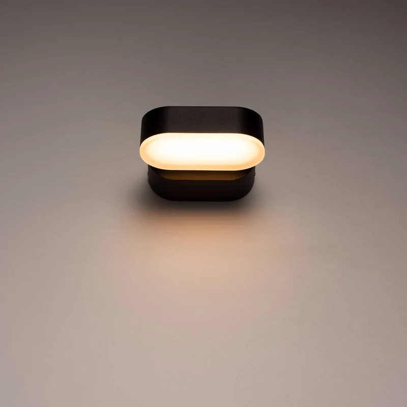 LED-Außenwandleuchte schwarz 1-flammig 7,5 Watt drehbar 340° - LED's Light