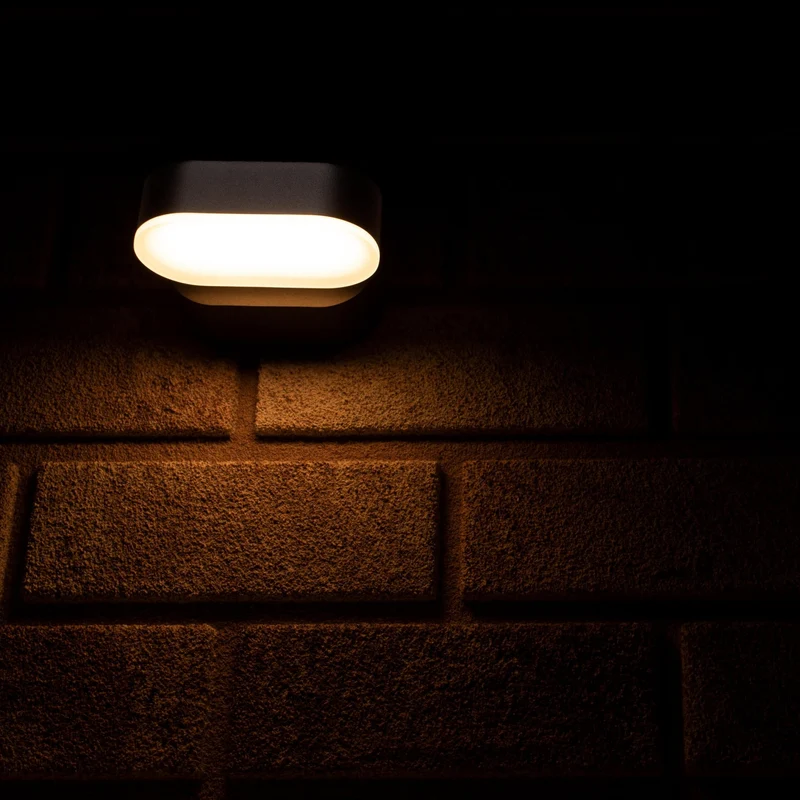 LED-Außenwandleuchte schwarz 1-flammig 7,5 Watt drehbar 340° - LED's Light