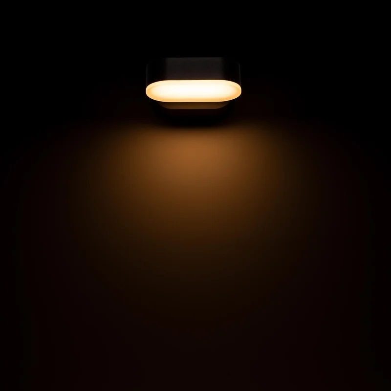 LED-Außenwandleuchte schwarz 1-flammig 7,5 Watt drehbar 340° - LED's Light