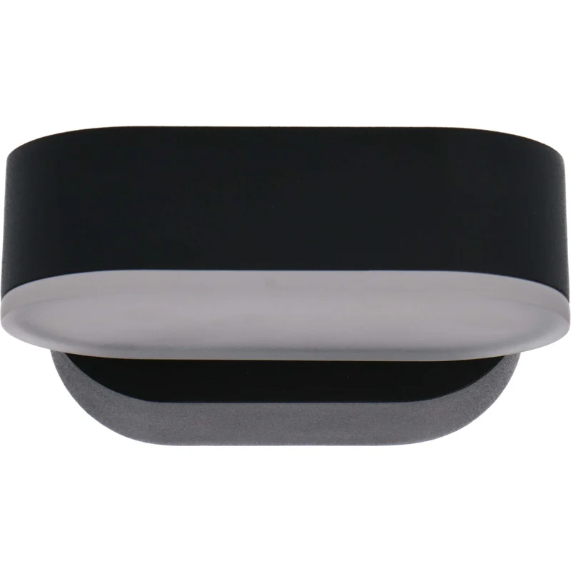 LED-Außenwandleuchte schwarz 1-flammig 7,5 Watt drehbar 340° - LED's Light