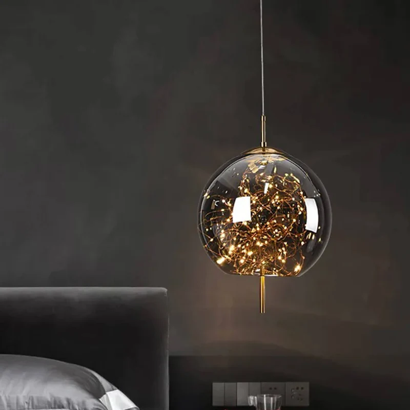 Design-Hängeleuchte Sternform Edle Materialien Feine Atmosphäre – Calista