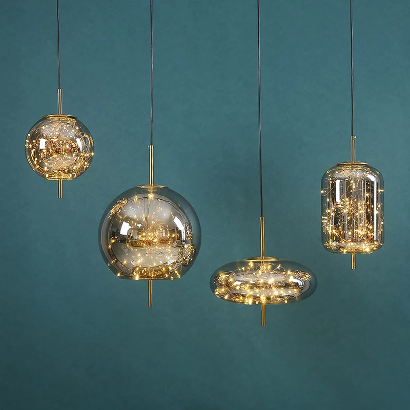 Design-Hängeleuchte Sternform Edle Materialien Feine Atmosphäre – Calista