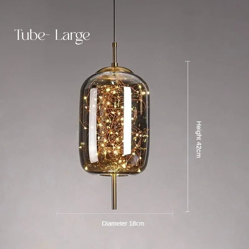 Design-Hängeleuchte Sternform Edle Materialien Feine Atmosphäre – Calista