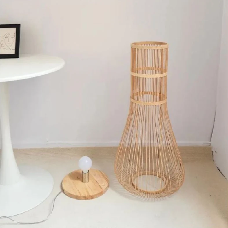 Umweltfreundliche Stehlampe Sanfte Boho-Atmosphäre – Célisca