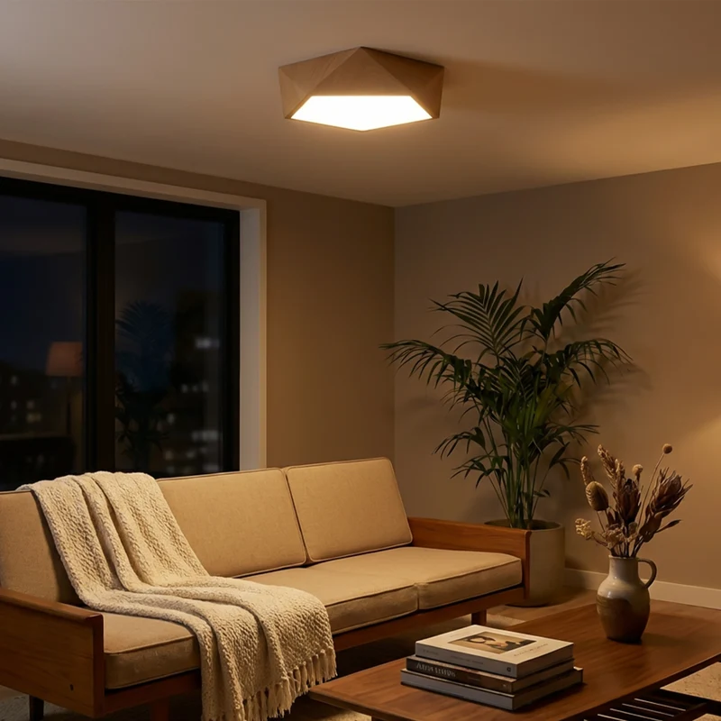 Moderne Deckenleuchte Gemütliche Atmosphäre – Tivora
