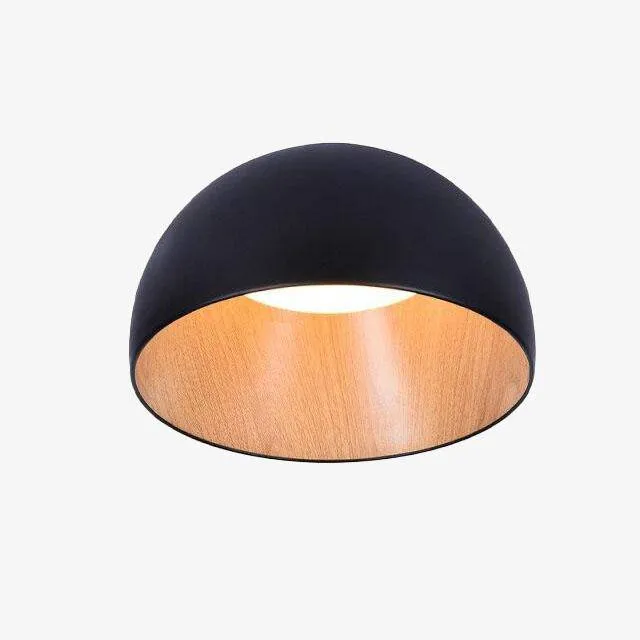 LED-Deckenleuchte Innen Holz-Metall Schalter 3 Modi – Neomara