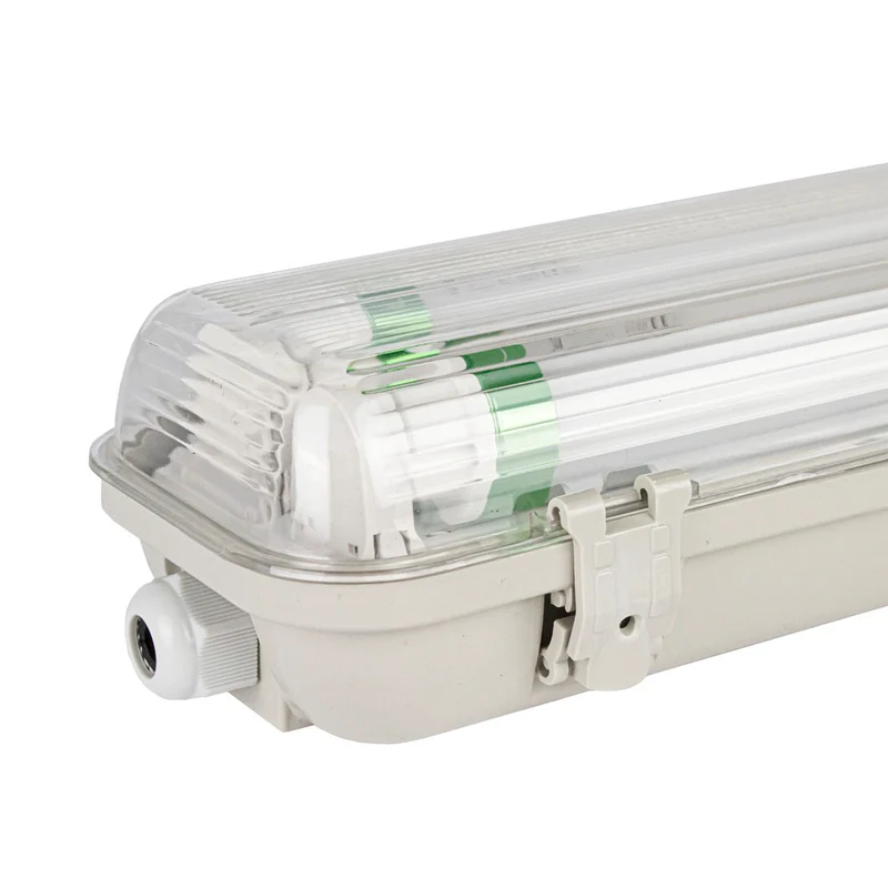 LED-Leuchtstofflampe | 60cm | IP65 wasserdicht | Für Doppel-LED-Leuchtstoffröhren | High serie