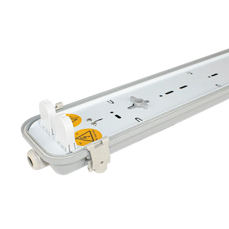 LED-Leuchtstofflampe | 60cm | IP65 wasserdicht | Für Doppel-LED-Leuchtstoffröhren | High serie