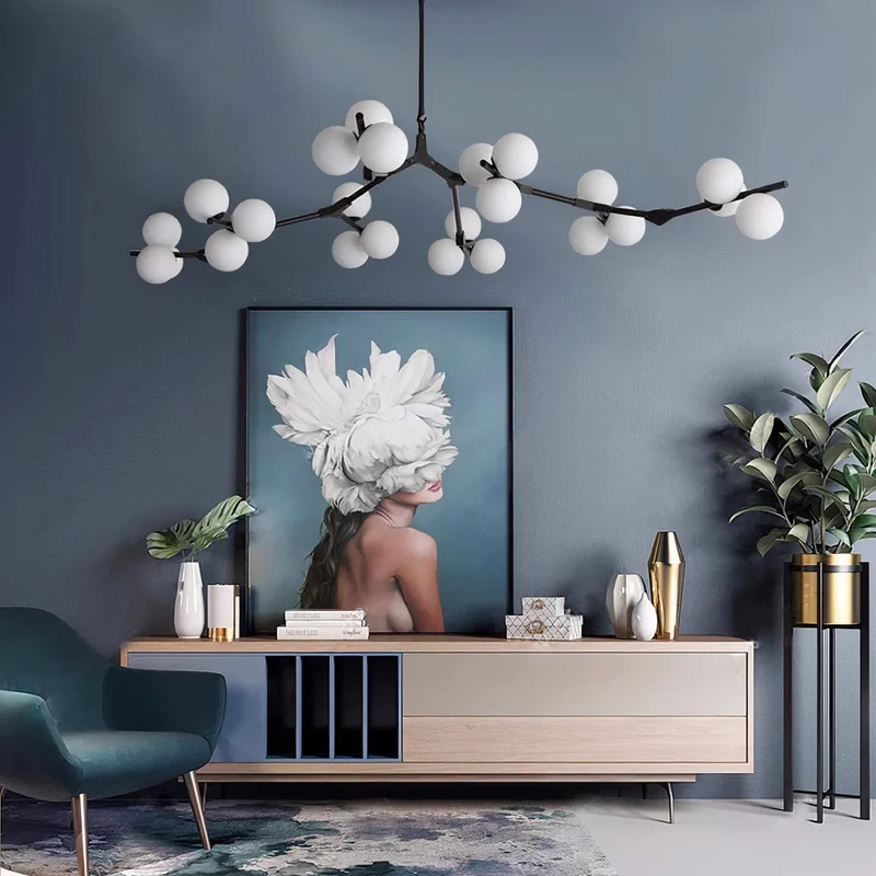 Design-Hängeleuchte Nature Globes Deko und Modulares Licht – Néonix