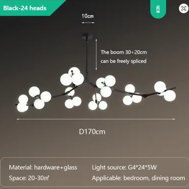 Design-Hängeleuchte Nature Globes Deko und Modulares Licht – Néonix