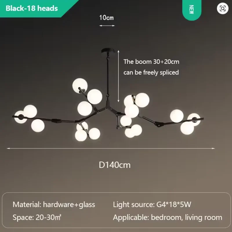 Design-Hängeleuchte Nature Globes Deko und Modulares Licht – Néonix