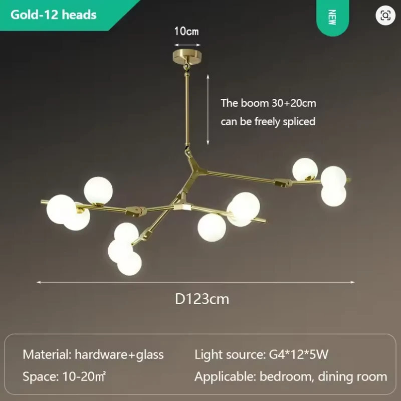 Design-Hängeleuchte Nature Globes Deko und Modulares Licht – Néonix